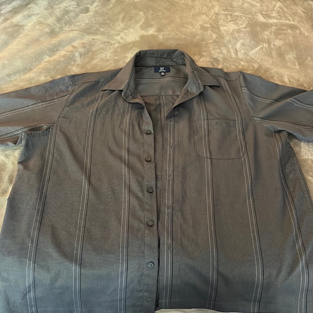 George Short Sleeve Button Up Collared Shirts